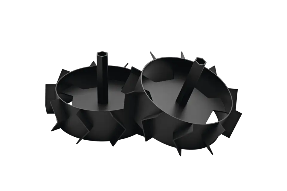 AMR 060, set ijzeren wielen