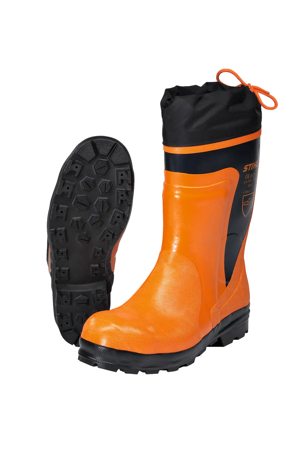 Rubberen laarzen, voor gebruik met kettingzagen, FUNCTION, maat 43