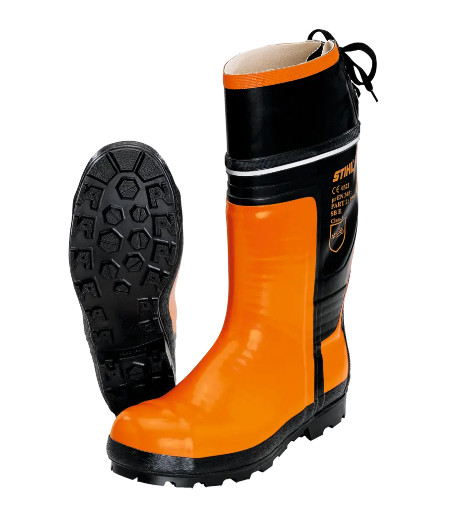 Rubberen laarzen, voor gebruik met kettingzagen, Special, maat 40